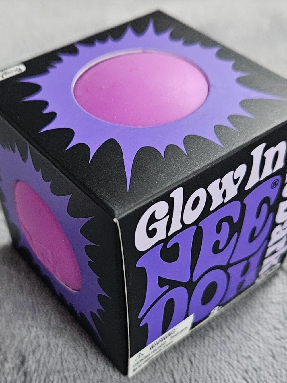 Glow-in-the-Dark Ooze Kids Toy - Pink